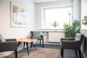 Terapilokale hos psykoterapeut Tid Til Forandringer på Frederiksberg
